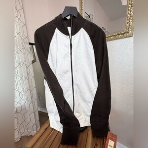 Urban Outfitters Mens Soft Zip up Jacket XL NWT Comfy Casual Lightweight